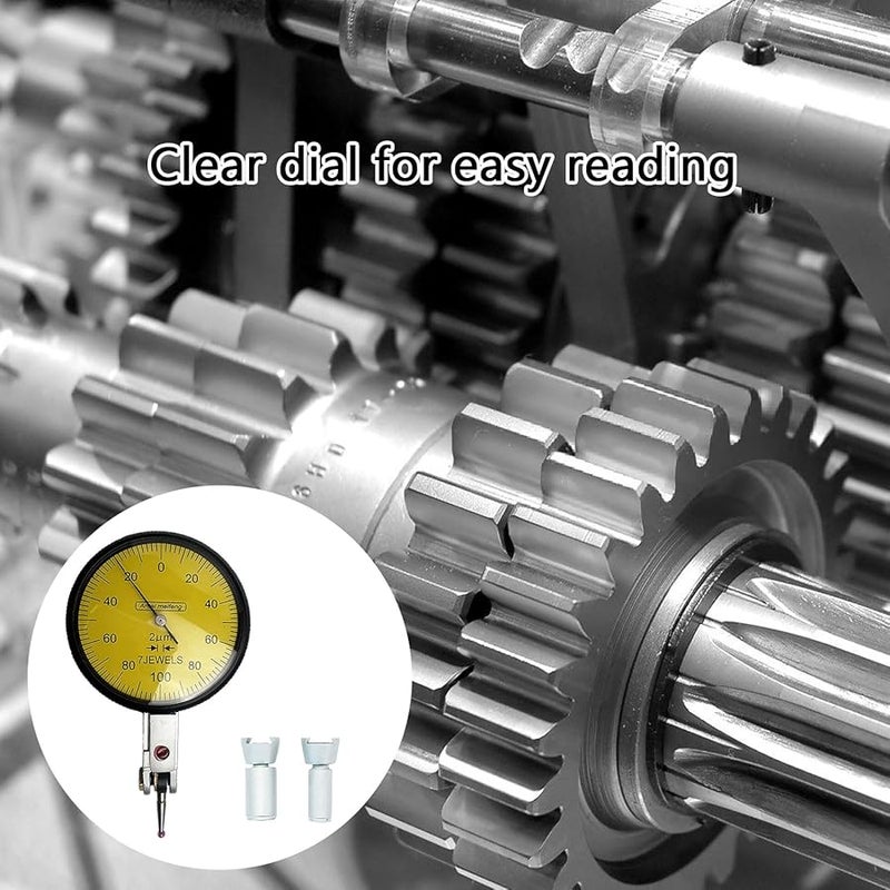 High Precision Shockproof Lever Dial Gauge Carbon Steel Tool For Accurate Measurements - Image 5