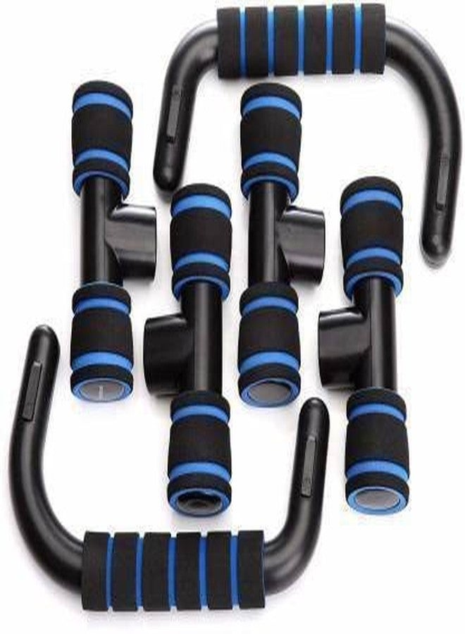 Shopeleven Push Up Bar Pushup Home Gym Equipment for Men & Women, Chest & Back Workout, Anti-Slip, Orange - Image 3