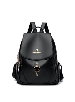 Generic A luxurious small backpack for women, a perfect combination of elegance and functionality and made of high-quality materials. It features a modern design that combines simplicity and distinction and comes with ideal dimensions to fit all your daily needs, with enough space to carry essential items.  - Image 1