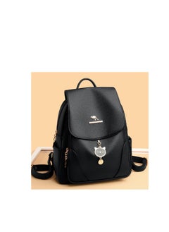 Generic A luxurious small backpack for women, a perfect combination of elegance and functionality and made of high-quality materials. It features a modern design that combines simplicity and distinction and comes with ideal dimensions to fit all your daily needs, with enough space to carry essential items.  - Image 3