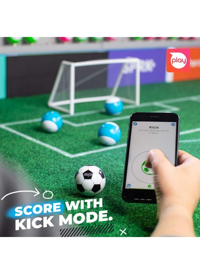 Sphero Sphero Mini Soccer - Coding Robot Ball - Educational Coding and Gaming for Kids and Teens - Bluetooth Connectivity - Interactive and Fun Learning Experience for Ages 8+  - Image 3