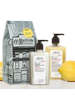 C. O. Bigelow C.O. Bigelow Apothecary Duo - Lemon Hand Care, Hand Soap & Lotion Gift Set of Two - Skin Care for Dry Skin with Moisturizing Lotion & Liquid Hand Wash - 10fl oz Each  - Image 1