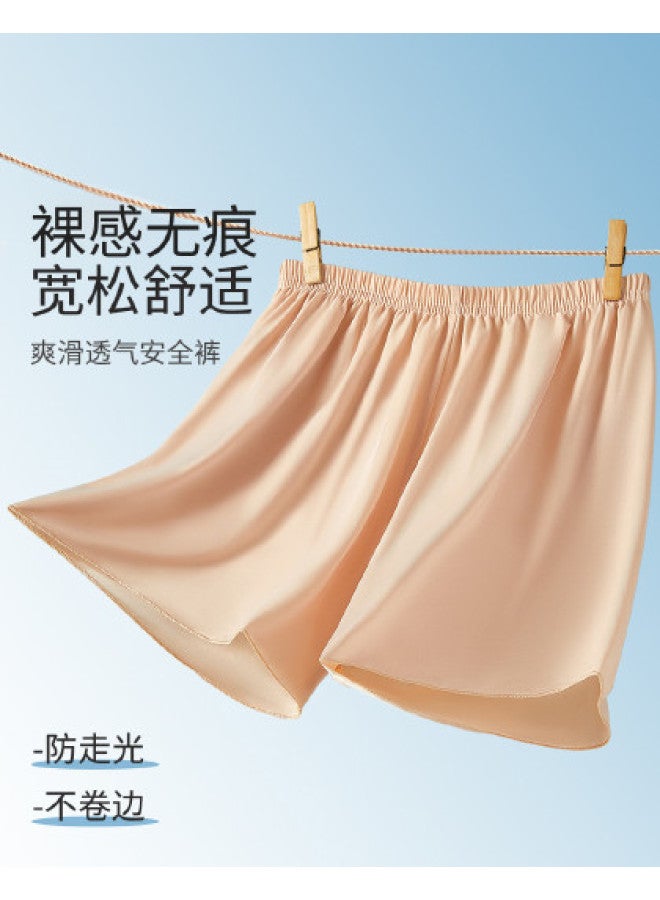 LANG SHA Breathable Shorts: Anti-Peep, Non-Rolling, Seamless, Wearable Outside, Comfortable Loose Underwear, Safety Shorts For Women - Image 1