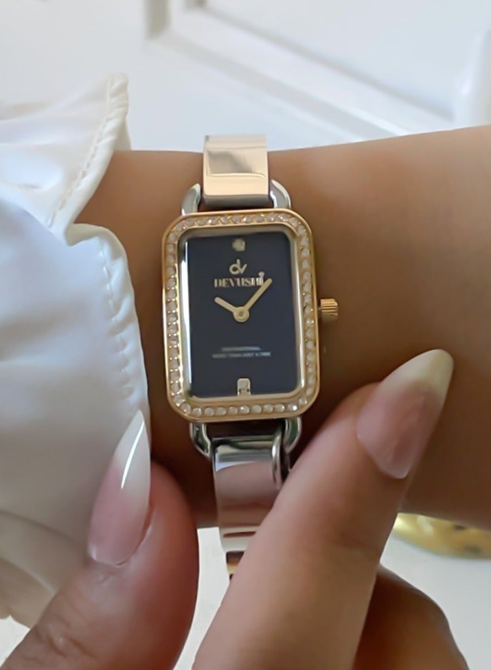 ديفوشي ساعة يد نسائيه ملفته و انيقه ضد الماء - Image 1