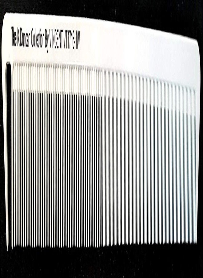 مجموعة أمشاط كيني دنكان الخزفية البيضاء (خطاف)