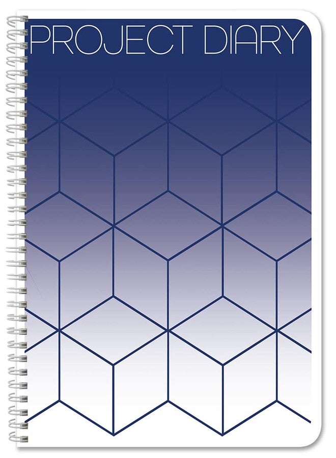 BookFactory Project Diary/Project Management Logbook - Wire-O, 100 Pages, 8.5'' x 11'' (Made in USA) - Image 1