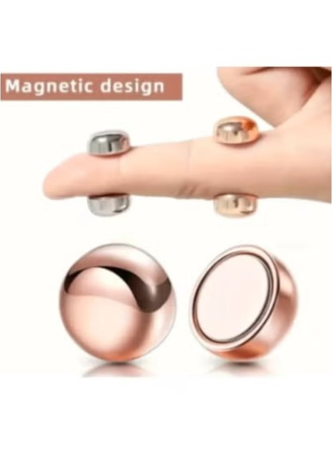 Magnetic Hijab Pins – Metallic Colors, Strong Hold, Round No-Snag Design, Secure Scarf Clips for Hijabs & Shawls - Image 2