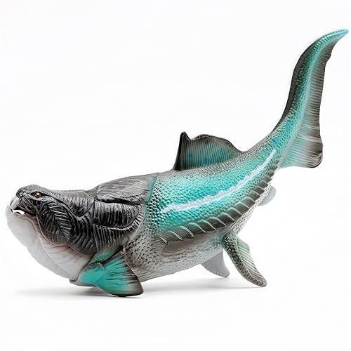Gemini&Genius GeminiGenius Dunkleosteus Animal Toy Dinosaurs Realistic Dunkleosteus Figurine with Movable Jaw Action Figure Toys for Kids - Image 5