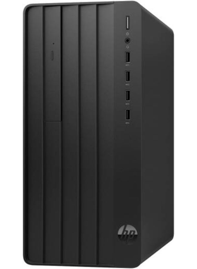 HP كمبيوتر 290 G9 بمعالج Intel Core i5-13500، وذاكرة وصول عشوائي 8 جيجابايت DDR5، وقرص صلب SSD بسعة 512 جيجابايت، وبطاقة رسومات Intel UHD 770، ونظام تشغيل Windows 11 Pro، باللون الأسود. - Image 1
