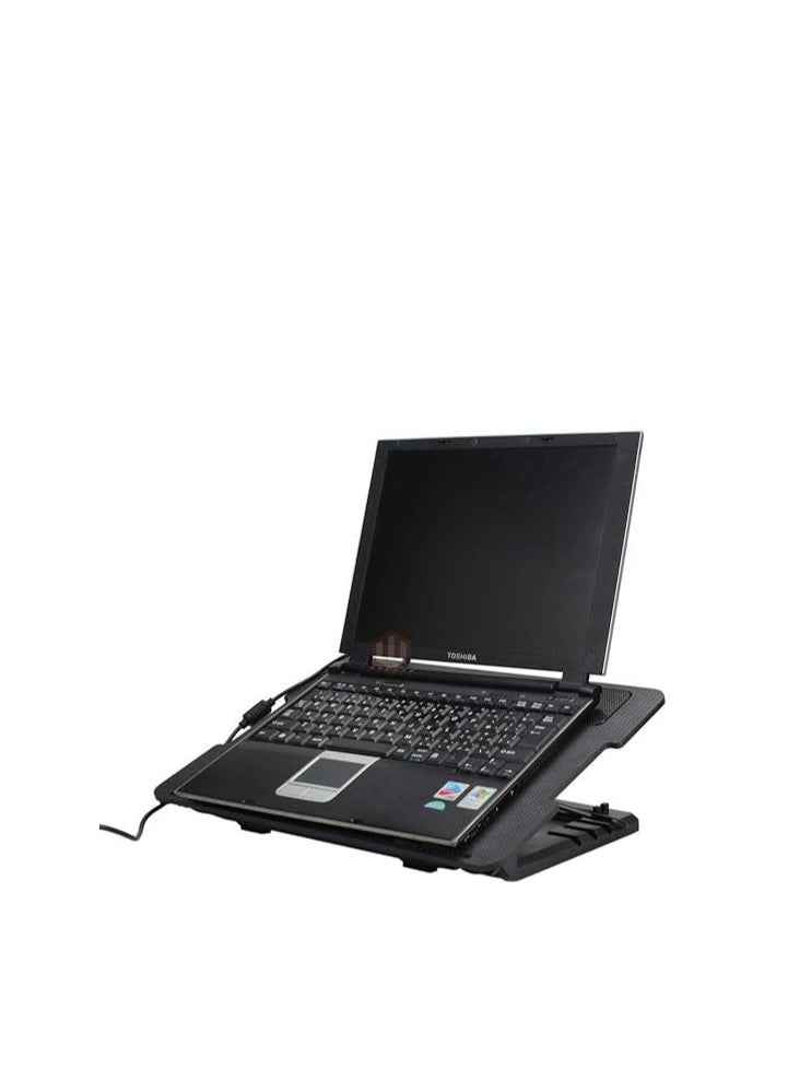 Generic USB LED 2 Fan Cooler Adjustable Stand Pad for 9-17in Laptop  - Image 3
