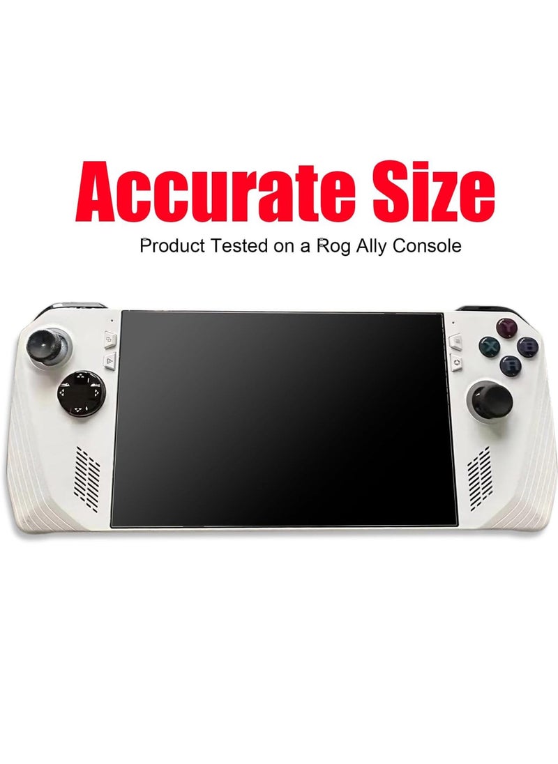 2 Pack - Screen Protector Glass for ASUS ROG Ally 2023/ASUS ROG Ally X 2024 Gaming Handheld 7 inch, Premium 9H Tempered Glass Screen Protector for ROG Ally/ROG Ally X 7 inch - Image 3