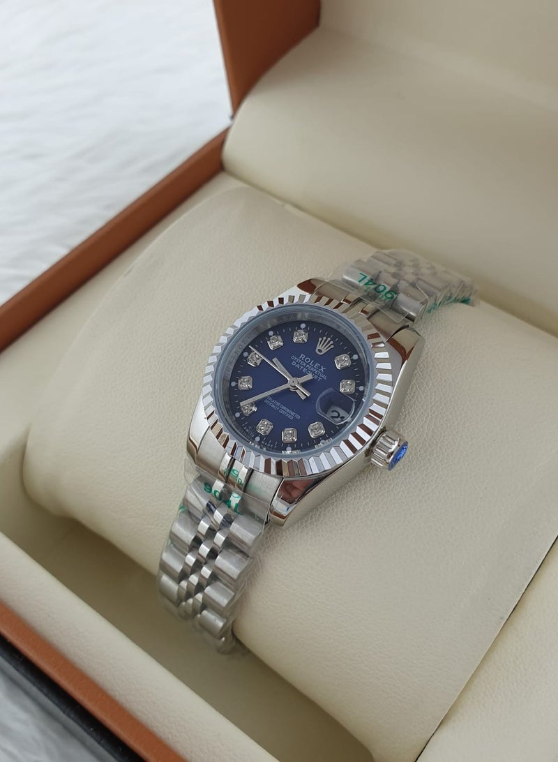 Rolex Women's watch with navy dial 