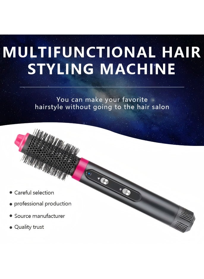 ماركة غير محددة 4-In-1 Hair Dryer And Comb,4-in-1 Hot Air Brush, Hair Brush Dryer, Hot Air Comb for Hair Styler and Frizz Control, One Step Blow Dryer Brush for Straight and Curly Hair, Negative Ionic Hot Air Brush  - Image 4