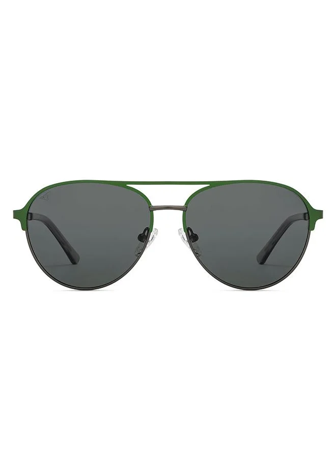 فينسينت تشيس Full Rim Pilot Future Classics Branded Latest And Stylish Sunglasses Polarized And 100% UV Protected Unisex Small VC S16554