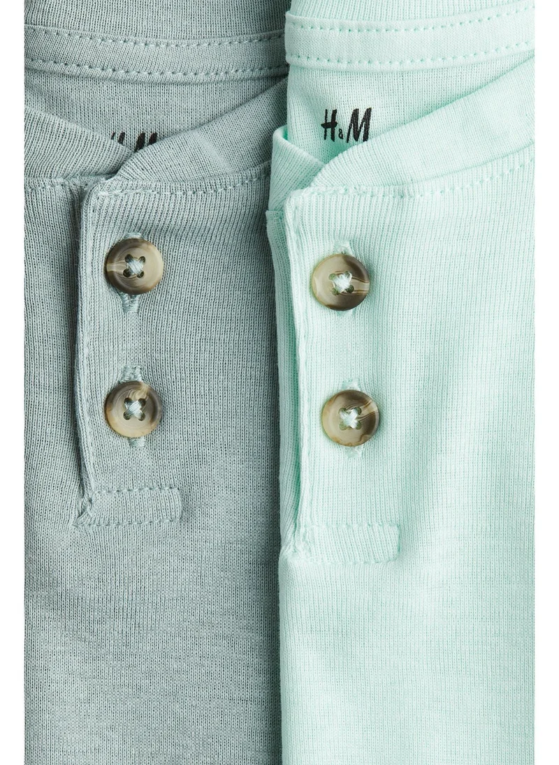 اتش اند ام 2-pack Henley T-shirts