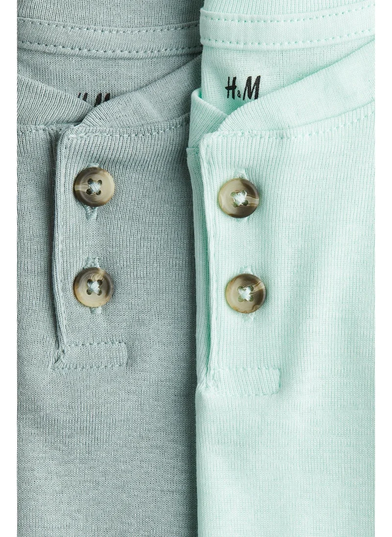 اتش اند ام 2-pack Henley T-shirts