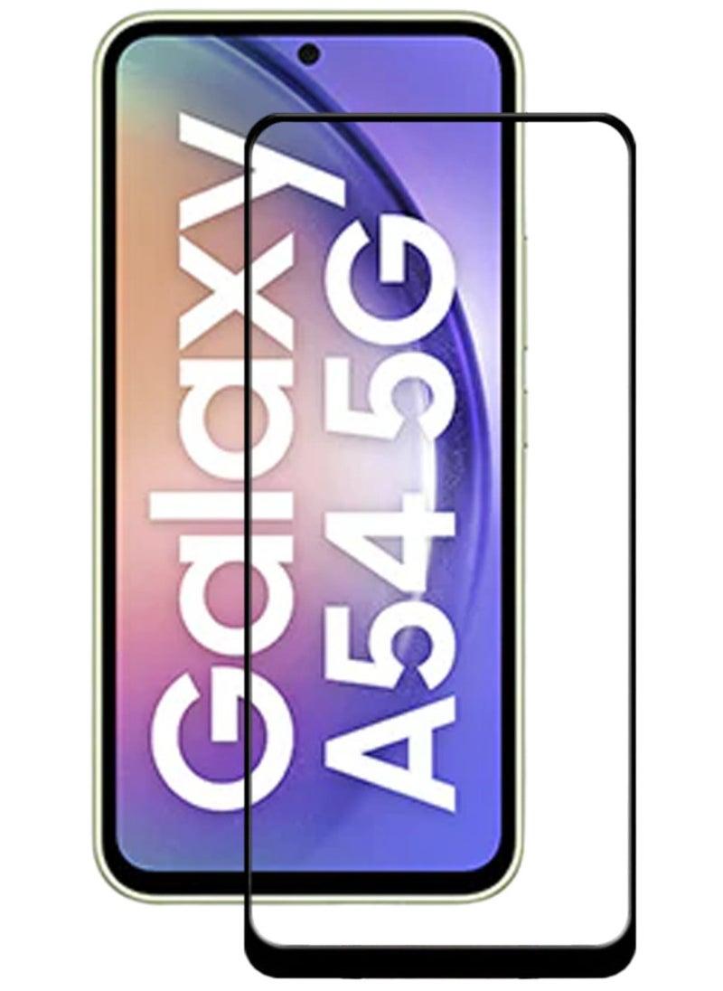 ACLIX Antistatic ESD Dustproof Premium Quality High Definition Tempered Glass Screen Protector Designed For Samsung Galaxy A54 - Image 1