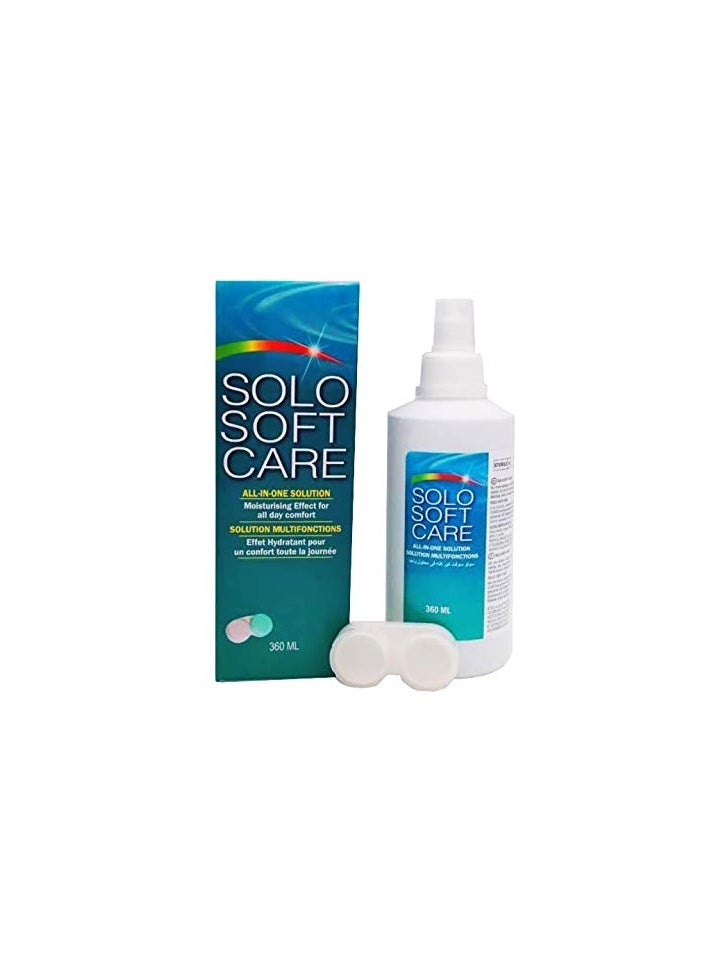 Solo Soft Care So-lo Soft Care Plus Solution  360 ML 