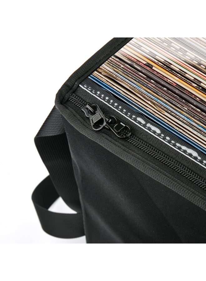 Portable Portable Storage Bag For Vinyl Records Storage Box For Album And Magazine Display - Image 3