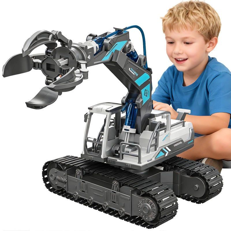 SMILESSKIDDO Science Kits for Kids Age 812 137 Pcs STEM Toys for Ages 813 with Hydraulic Grab Teen Boys Gift Ideas Crane Toy Teenage Engineering Kit Construction Vehicle Toys - Image 3