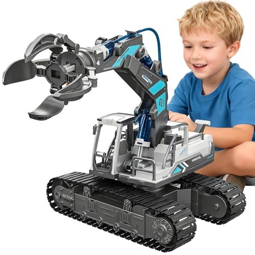 SMILESSKIDDO Science Kits for Kids Age 812 137 Pcs STEM Toys for Ages 813 with Hydraulic Grab Teen Boys Gift Ideas Crane Toy Teenage Engineering Kit Construction Vehicle Toys - Image 1