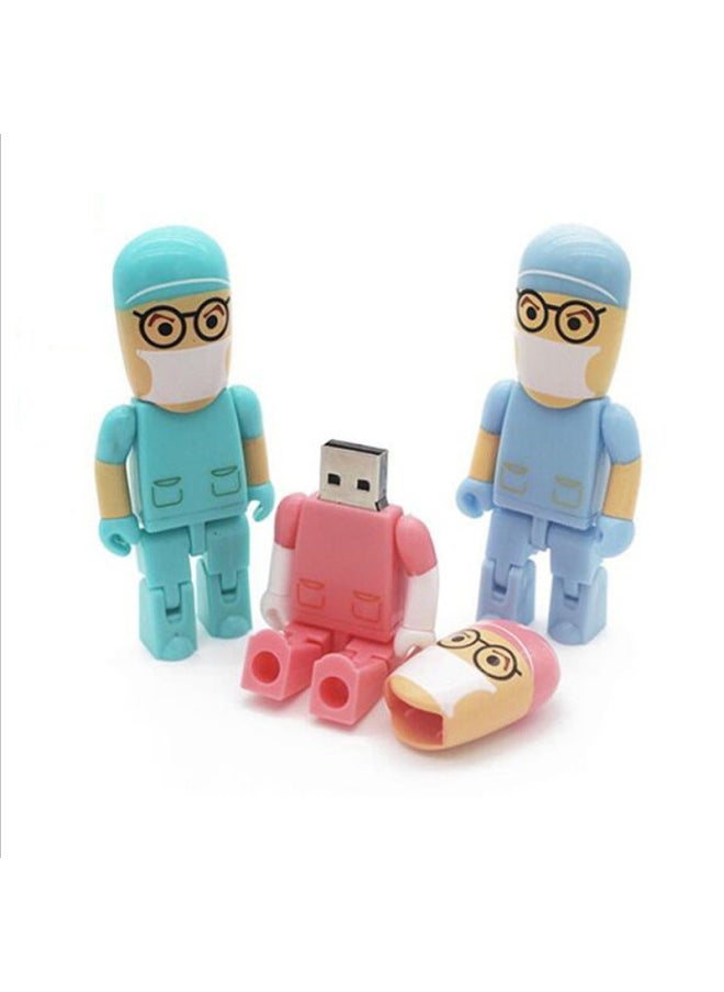 Epidemic Prevention Gift USB Disk Nurse U Disk Medical Industry Gift Gift Doll U Disk Printable Logo-Capacity:256MB  - Image 3