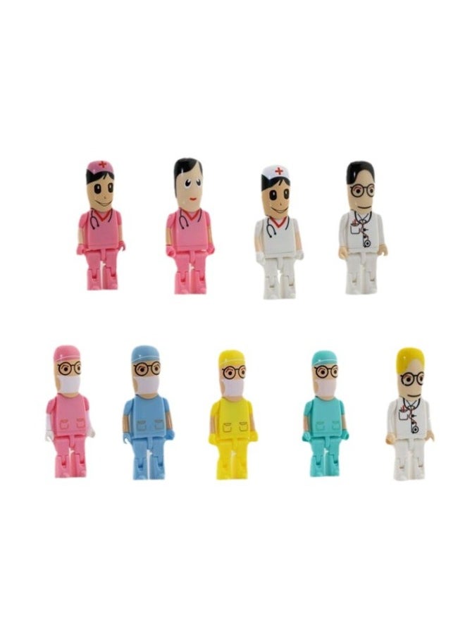 Epidemic Prevention Gift USB Disk Nurse U Disk Medical Industry Gift Gift Doll U Disk Printable Logo-Capacity:256MB  - Image 5