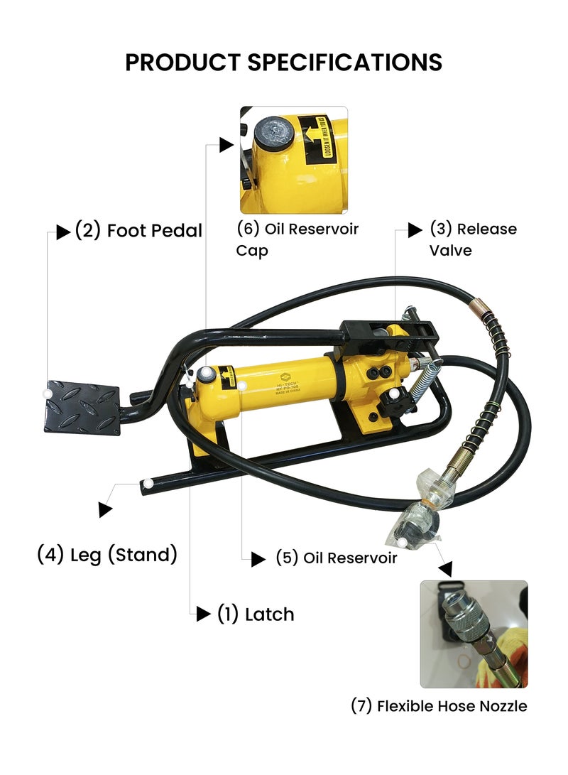هاي-تيك مضخة القدم الهيدروليكية - Image 4