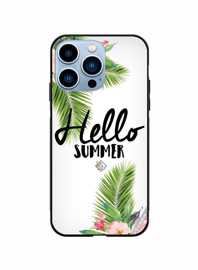 VR CREATIVE Protective Case Cover For Apple iPhone 13 Pro Hello Summer Design Multicolour - Image 1