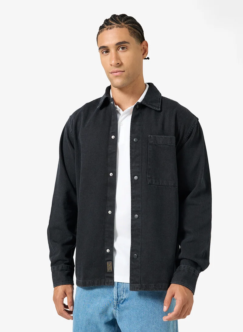 JACK & JONES Casual Regular Fit Denim Shirt