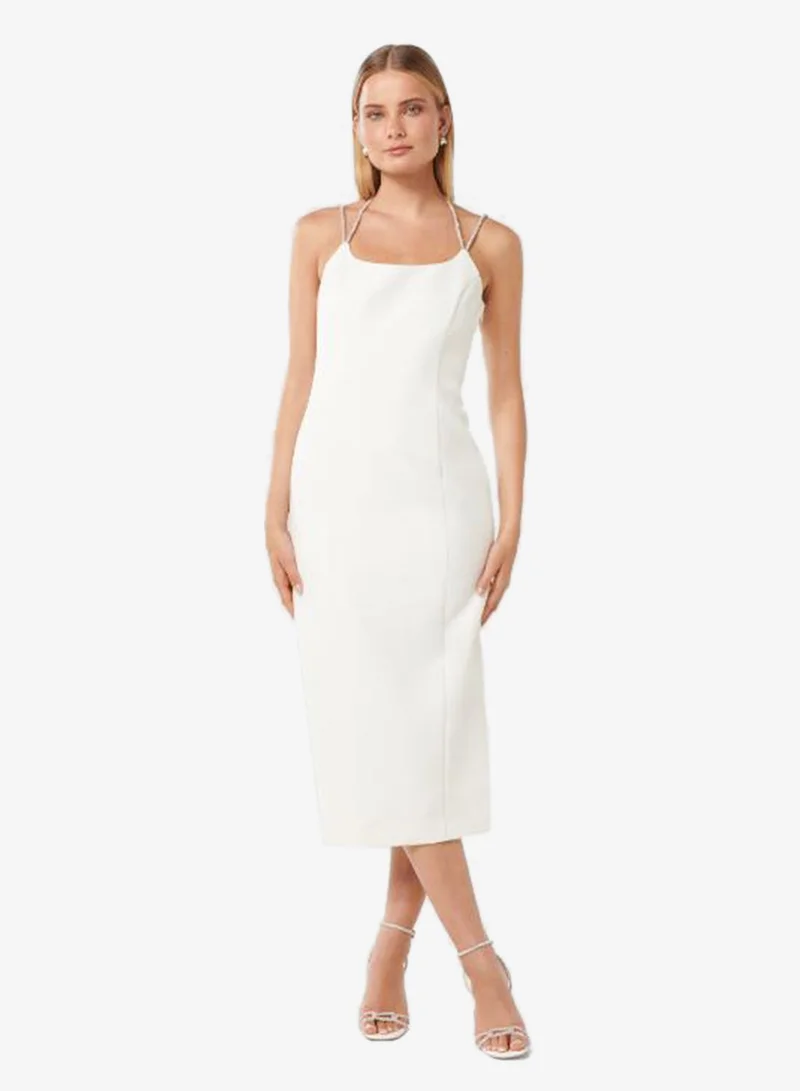 forever new  Tanaya Strappy Midi Dress for Women | Best Price UAE