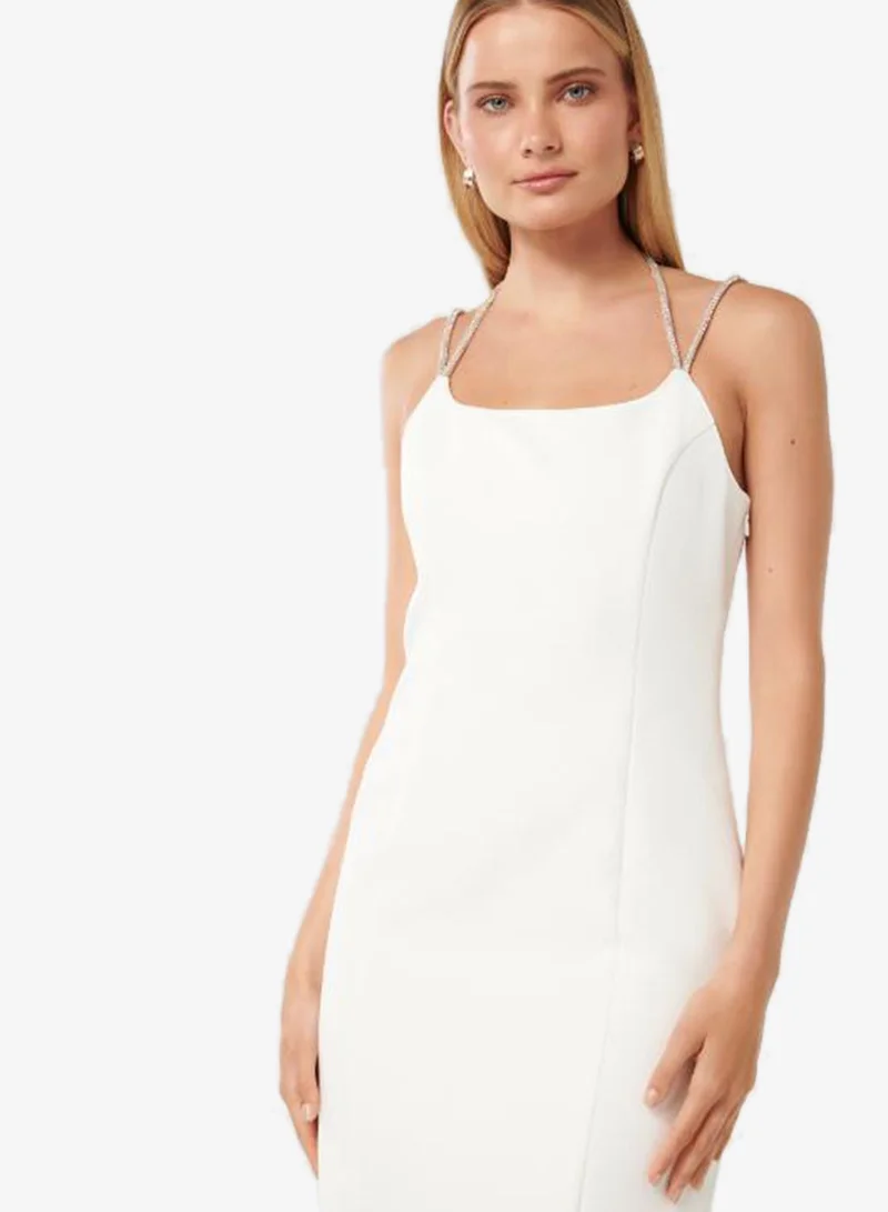 forever new  Tanaya Strappy Midi Dress for Women | Best Price UAE