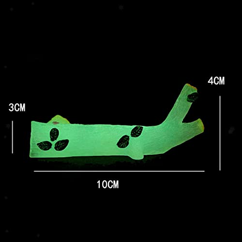 Krisah 15 pcs Resin Glow in The Dark Toys Luminous Animals Miniature Doll House Decorative Items X Small - Image 4