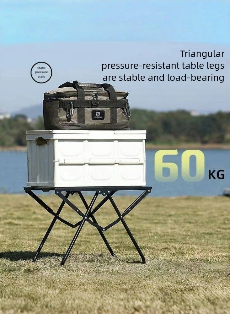 KELIO IGT Tactical Folding Table - Portable Multifunctional Camping Table | Reinforced Structure & Corrosion-Resistant Surface | Ideal for Camping, Fishing, Hiking, (Beach), (Picnic) -(Lightweight Stable) - Image 4
