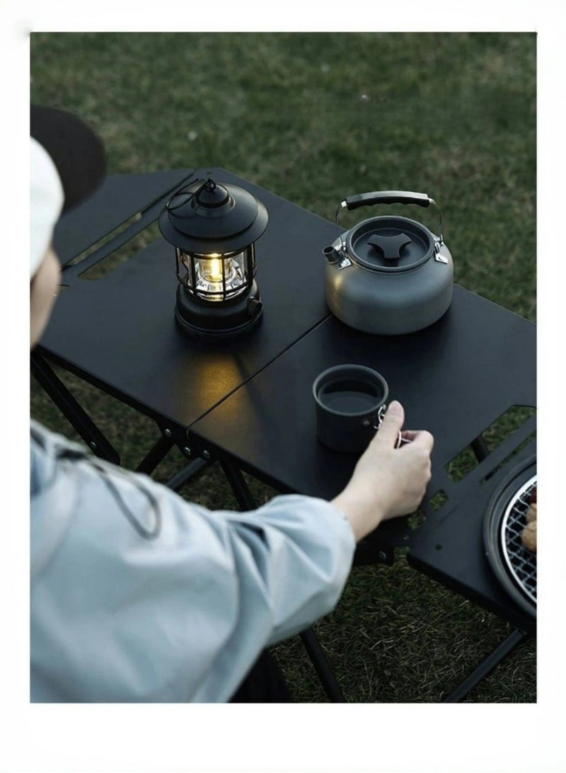 KELIO IGT Tactical Folding Table - Portable Multifunctional Camping Table | Reinforced Structure & Corrosion-Resistant Surface | Ideal for Camping, Fishing, Hiking, (Beach), (Picnic) -(Lightweight Stable) - Image 5