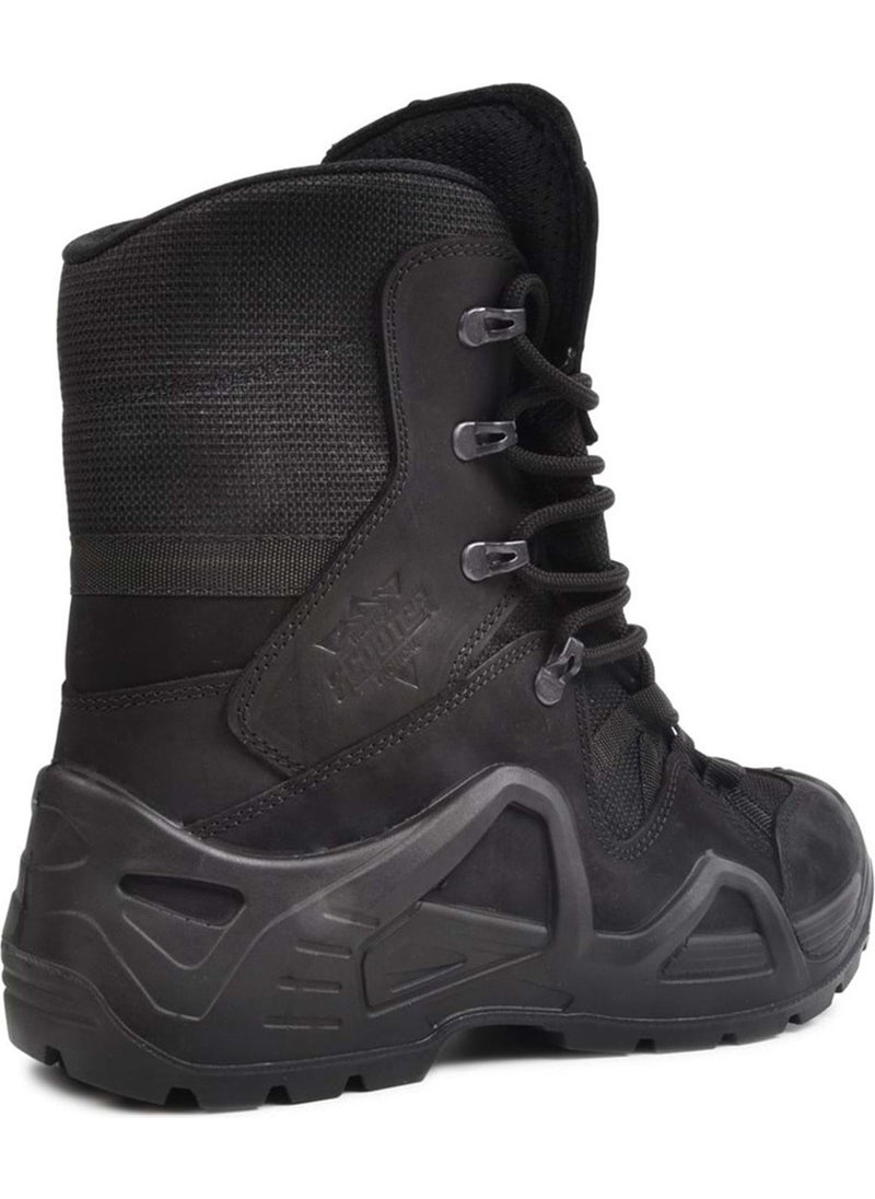 Scooter  1490 Postal Men's Boots- Black Nubuck-43  - Image 4