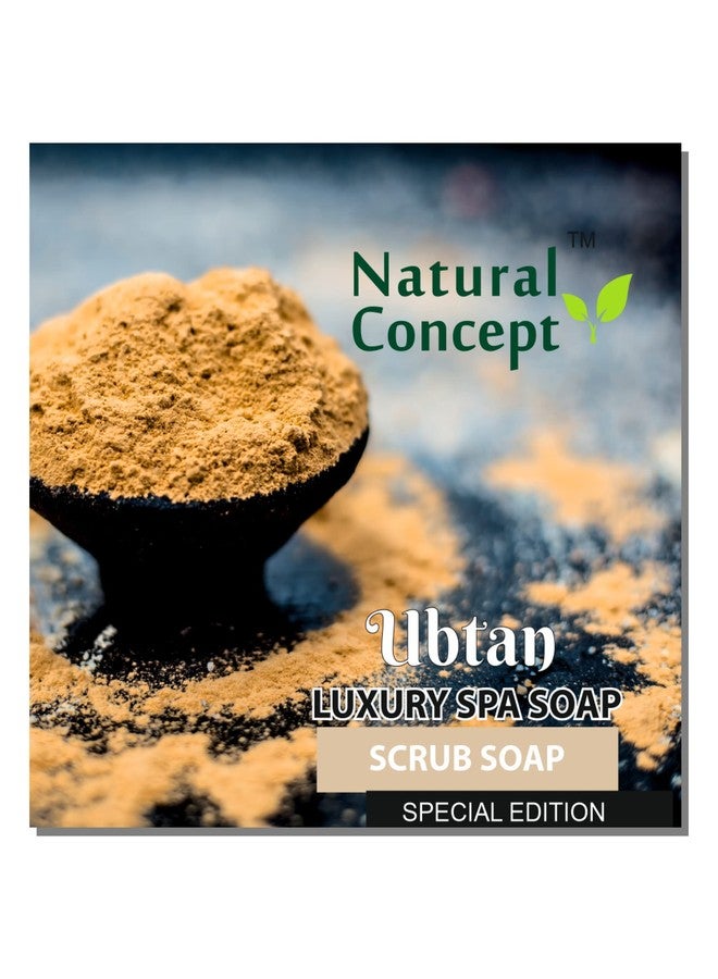 Natural Concept Organic Ubtan Soap for Skin Whitening 100gm each Pack of 8 | Enriched with Coconut Oil | Paraben Sulfate Free | Used for Abhyang Snan Holy Shower During Diwali | All Skin Type - Image 2
