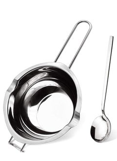 Y&D Boiler Pot, 304 Stainless Steel Double Melting Pot with Large Serving Spoon  - Image 1