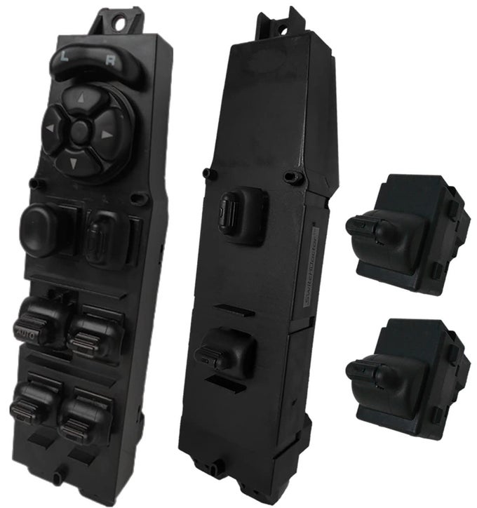 Window Master Switch Front Passenger 2 Rear Window Switches for 19972001 Jeep Cherokee Set