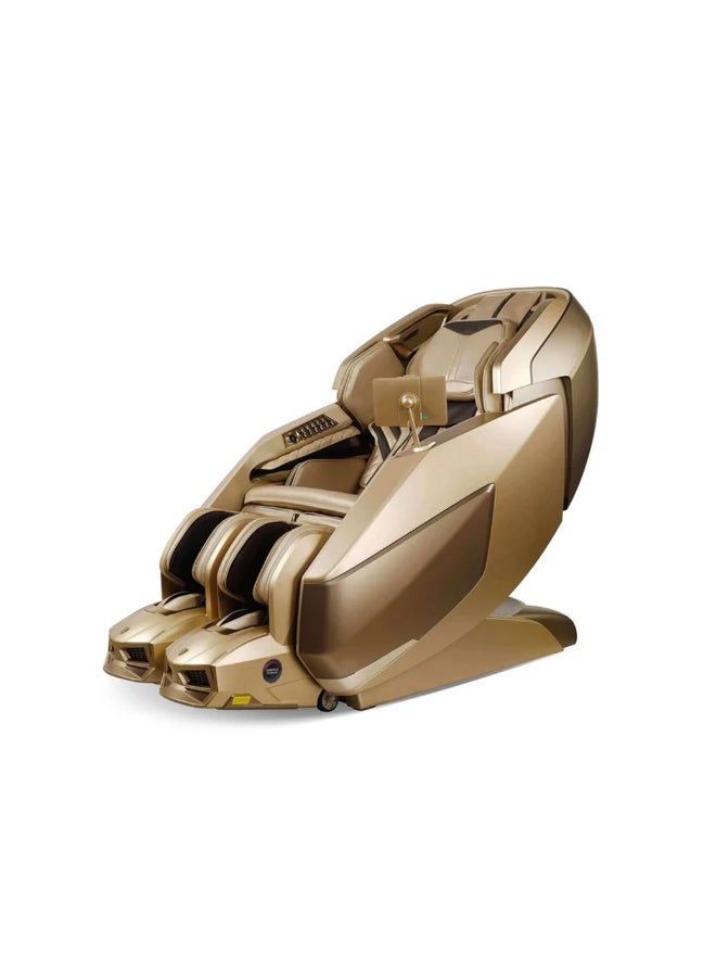 ROTAI AI Robotic Massage Chair with ROVO Walking Technology|Full Body Massage Chair| 6D Dual Mechanism|Tri-Sole Reflexology|Heat Therapy| Voice Control | Bluetooth |10-Year Warranty (SLEK GOLDEN) - Image 1