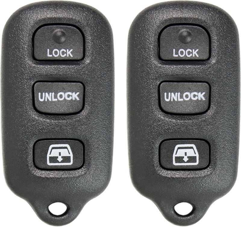 Keyless2Go Replacement Key Fob for Toyota (2 Pack) - Image 1