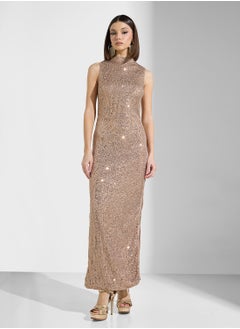Ella Limited Edition Shimmer Dress With Slit  - Image 1