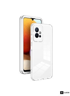 Protective Case Cover For Vivo Y30 5G/Y33s/T1 5G/Y75 5G/Y55 5G 3 in 1 Clear TPU Color PC Frame