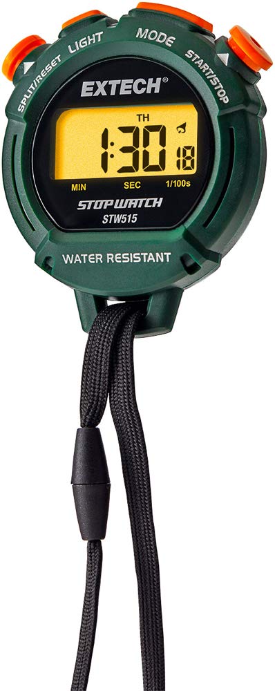 Extech STW515 Stopwatch/Clock with Backlit Display - Image 2