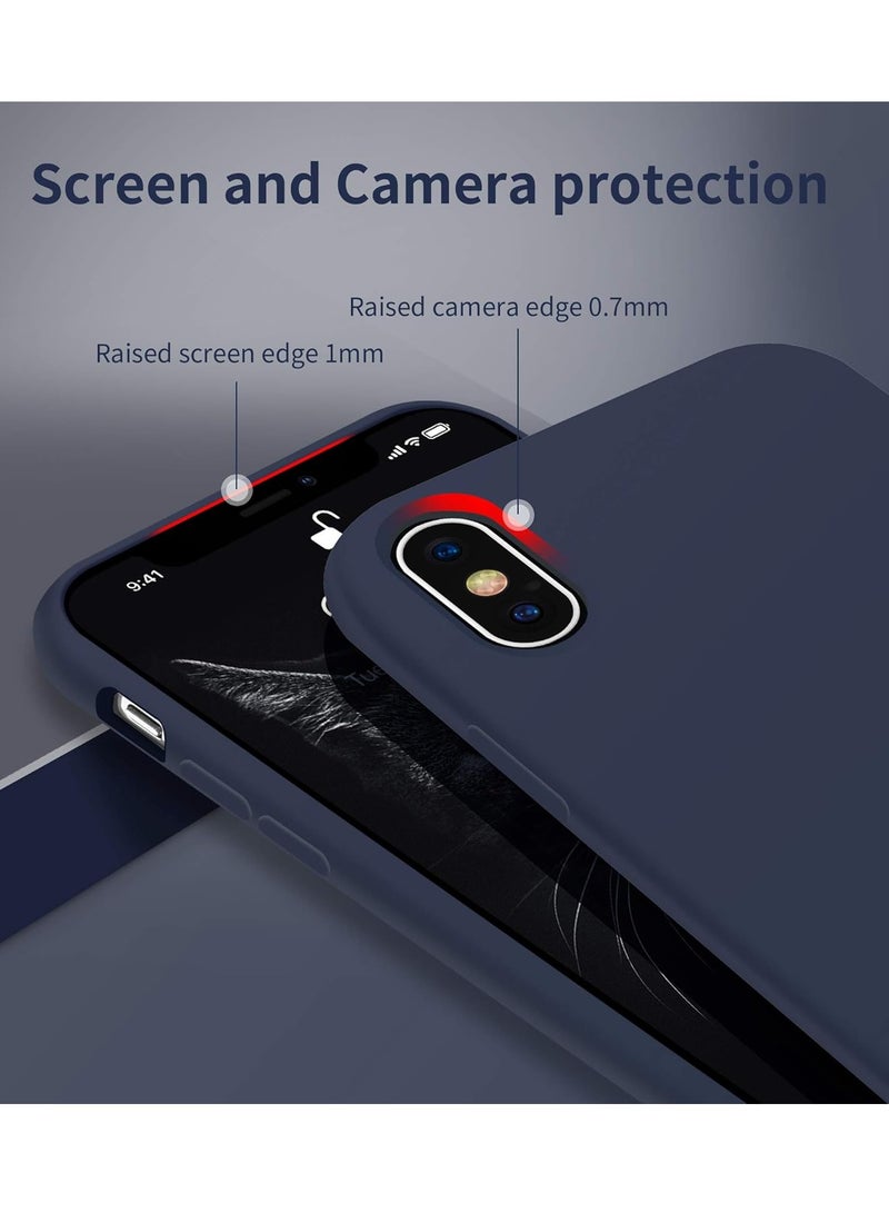 MIGOFAST Liquid Silicone Gel Cover with Full Body Protection Anti-Scratch Shockproof Case Compatible with iPhone X/XS - Image 5