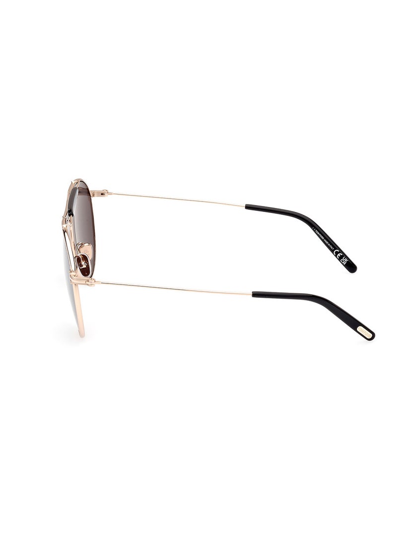TOM FORD - Men's UV Protection Pilot Sunglasses - FT099528A59 - Lens Size: 59 Mm - Image 1
