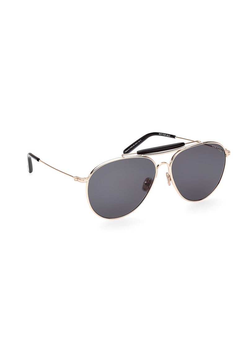 TOM FORD - Men's UV Protection Pilot Sunglasses - FT099528A59 - Lens Size: 59 Mm - Image 1