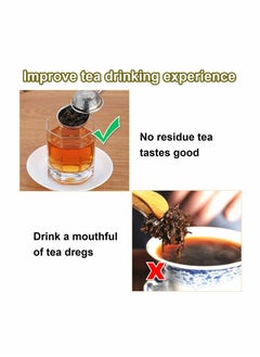 SYOSI 2 Pcs Tea Ball Infusers, Long-Handle Tea Strainer Stainless Steel for Loose Leaf Tea Spices and Seasonings in Office or Travelling  - Image 5