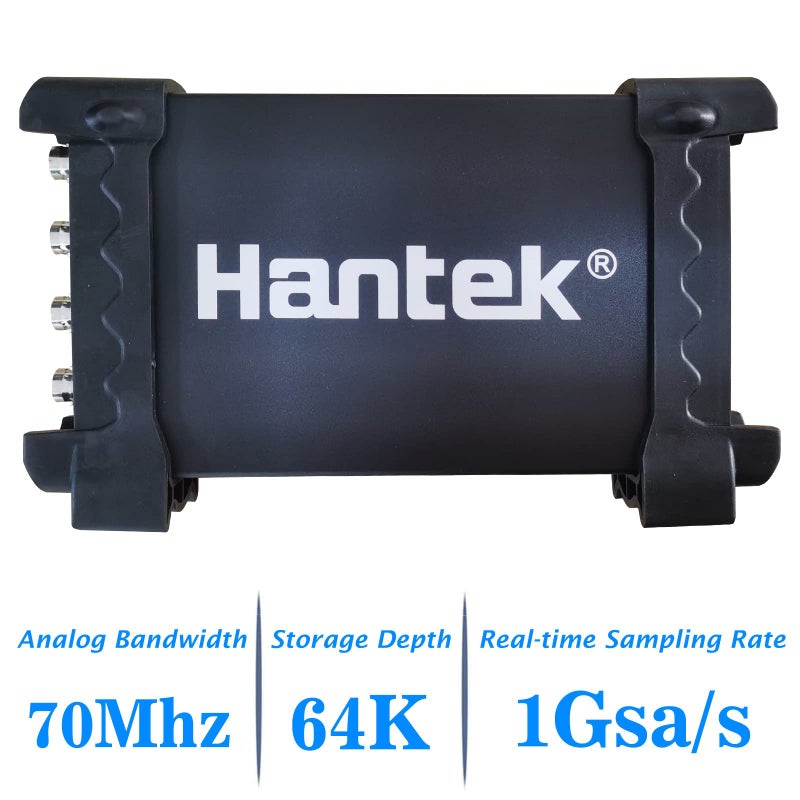 Hantek Hantek 6074BC 4-CH Oscilloscope 70Mhz 1GSa 23-pc Set  - Image 3