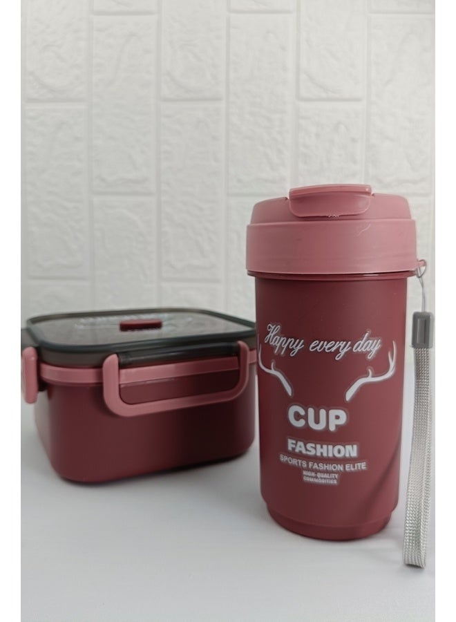 توشيونيكس حاوية طعام للكبار والصغار - للمنزل، المكتب، المدرسة، الحضانة، السفر - صندوق غداء العودة إلى المدرسة، 14×14×6 سم - Image 5